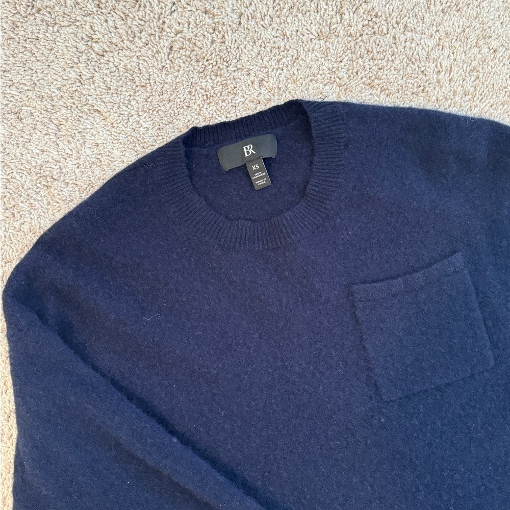 Banana Republic CARO OVERSIZED LIGHTWEIGHT CASHMERE SWEATER Size XS - Picture 6 of 10